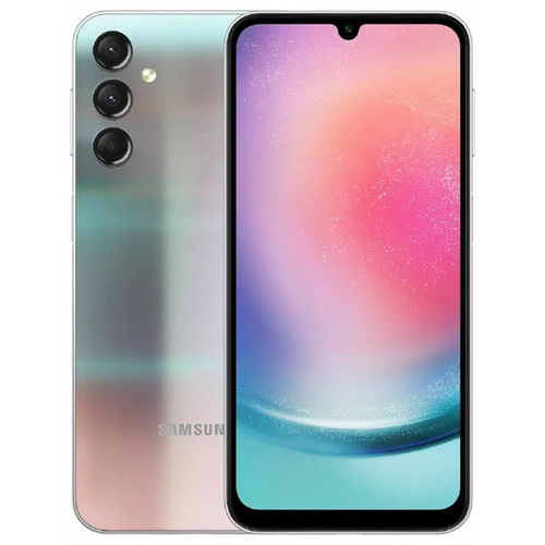 Телефон Samsung A245F/DSN Galaxy A24 128Gb Ram 6Gb Silver фото 