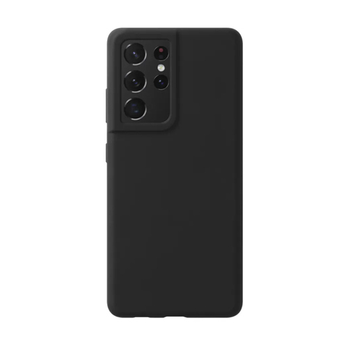 Накладка силиконовая Deppa Liquid Silicone Case Samsung Galaxy S21 Ultra Black фото 